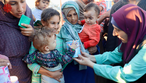 Caritas Jerusalén se ha convertido en una de las primeras organizaciones humanitarias en responder. Crédito: Caritas Jerusalén